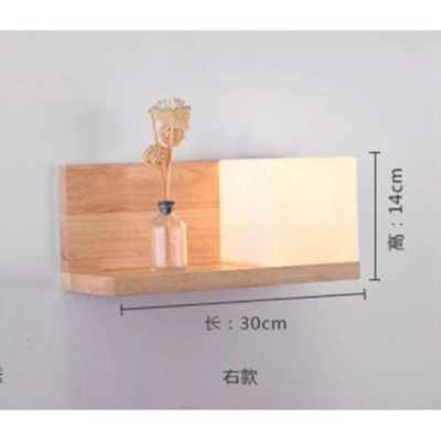 Đèn gắn tường gỗ, đèn phòng ngủ, đèn treo tường, đèn trang trí, đèn decor, đèn tường DT