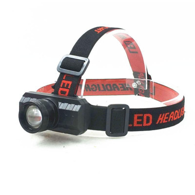 Đèn Đội Đầu Headlamp 1 Bóng Siêu Sáng Có Zoom 3 Chế Độ Sáng Dùng Pin Sạc