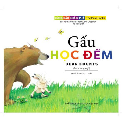 Cùng gấu khám phá -The Bear Books - Gấu học đếm - Bear counts