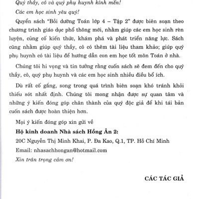 Bồi Dưỡng Toán Lớp 4 - Tập 2 (Bám Sát SGK Kết Nối) _HA