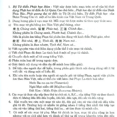 Từ Điển Phật Học Hán Việt (Bìa Cứng) Bản mới nhất
