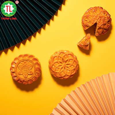 Hộp Bánh Trung Thu 2 bánh 1 trứng 150g - Combo Super A1 - Thành Long (300g) - VIỆT NAM