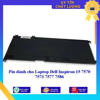Pin dùng cho Laptop Dell Inspiron 15 7570 7573 7577 7586 - Hàng Nhập Khẩu New Seal