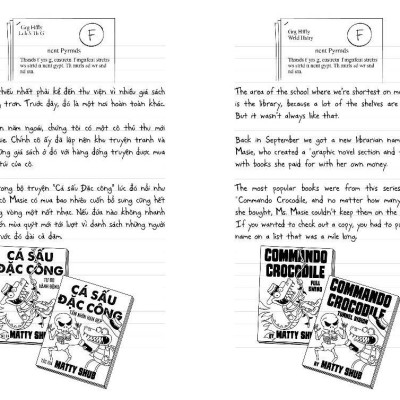 Diary Of A Wimpy Kid - Nhật Ký Chú Bé Nhút Nhát - Tập 18: Out Trình - No Brainer (Song Ngữ Việt-Anh)