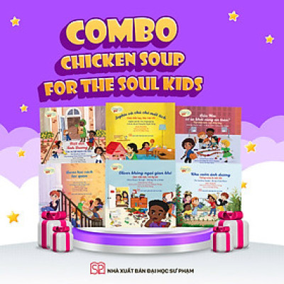 Combo Chicken soup for the soul kids (6 tập - Hạt giống tâm hồn trẻ em (Truyện tranh song ngữ Việt - Anh)