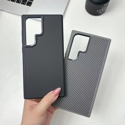 Ốp lưng cho Samsung Galaxy S25 Ultra , S25 Plus , S24 Ultra , S24 plus , S23 Ultra chính hãng Likgus Kevlar Carbon Fiber Case chống sốc - Hàng chính hãng