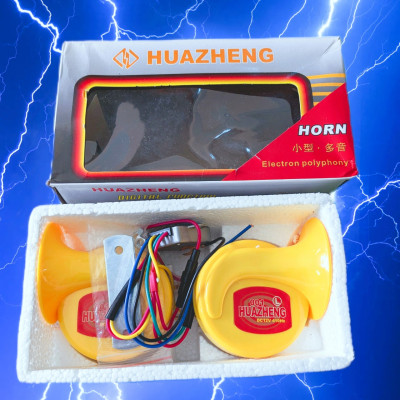 Còji Ngân ÔTÔ Xe Máy Kiểu Ốc Sên 8 Tiếng: Âm Thanh Sắc Nét, Độ Bền Vượt Trội Bản CAO CẤP, ĐÈN TRANG TRÍ