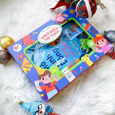 Box Set Gieo Mầm Tri Thức 16 : Truyện Stem Mô Hình Động (Bộ 4 Cuốn)