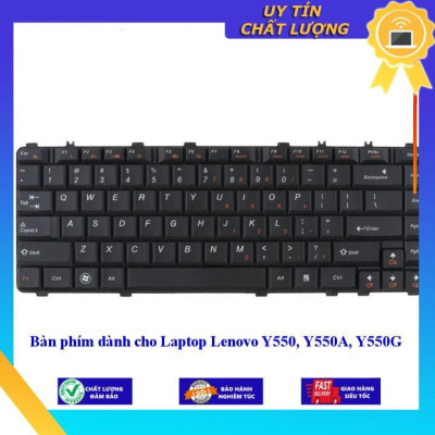 Bàn phím dùng cho Laptop Lenovo Y550 Y550A Y550G  - Hàng Nhập Khẩu New Seal