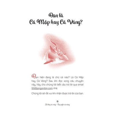 Sách Tư Duy Cá Mập Suy Nghĩ Cá Vàng (Khổ Nhỏ) First News