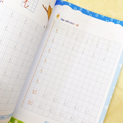 Sách - Bé Khởi Đầu Tập Viết - dành cho trẻ 4 - 6 tuổi