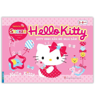 Sách - Hello Kitty - Kitty Xinh Xắn Mê Mua Sắm - 3 - 8 Tuổi - Minh Thắng