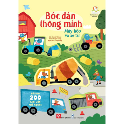 Sách - Bóc Dán Thông Minh - Combo 6 Cuốn - Đinh Tị Books
