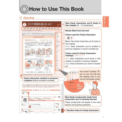 Sách Combo 500 Chữ Kanji Cơ Bản Vol.1 + Vol.2 (kèm CD) First News