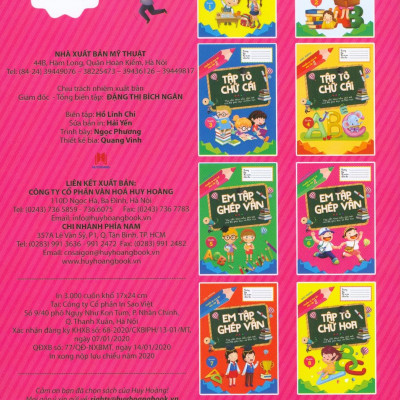 Chuẩn Bị Cho Bé Vào Lớp 1 - Em Tập Ghép Vần - Quyển 6 (Tái Bản 2020)