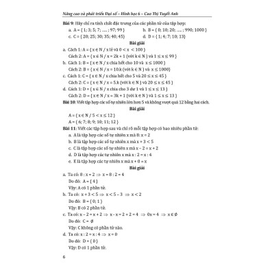 Sách - Nâng Cao Và Phát Triển Đại Số - Hình Học Lớp 6 - Biên Soạn Theo Chương Trình Mới - Khang Việt Book