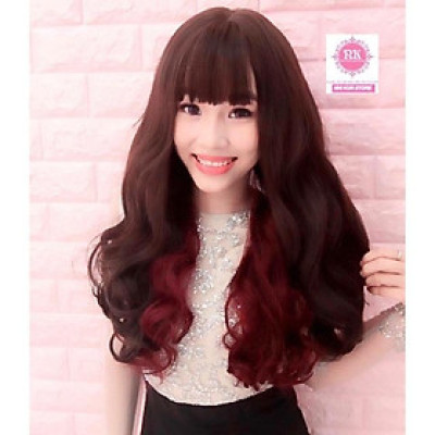 Tóc giả cosplay nhật bản cao cấp- tặng lưới chùm tóc