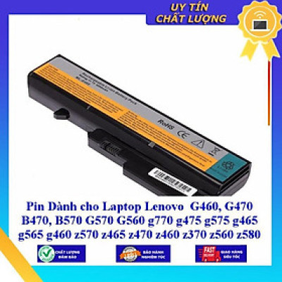 Pin dùng cho Laptop Lenovo G460 G470 B470 B570 G570 G560 G770 G475 G575 G465 G565 G460 Z570 Z465 Z470 Z460 Z370 Z560 - Hàng Nhập Khẩu  MIBAT90