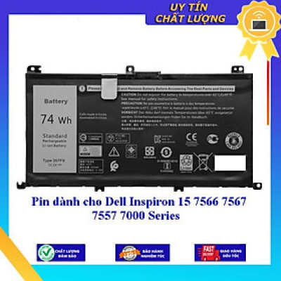 Pin dùng cho Dell Inspiron 15 5577 7566 7567 7557 7000 Series - Hàng Nhập Khẩu New Seal