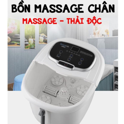 [Hàng Chính Hãng - BH 2 Năm]Bồn Ngâm Chân, Massage Chân SereneLife SL12, Bảo hiểm 2 tỷ [NHẬP KHẨU HOA KỲ]