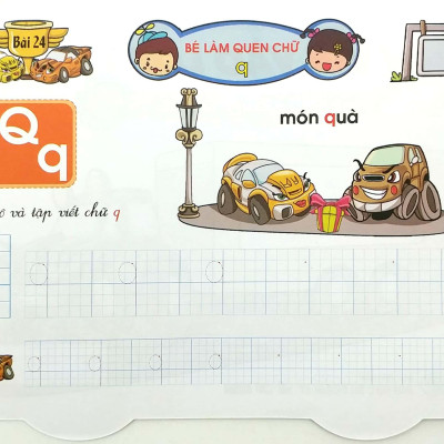 Vui Vào Lớp 1 - Cùng Siêu Xe Luyện Chữ Đẹp - Tập 2