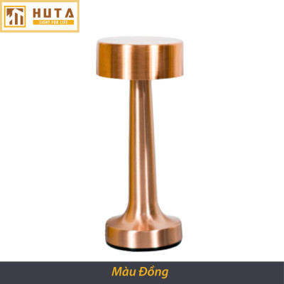 Đèn Led Quầy Bar Bàn Ăn Nhà Hàng HUTA RESTRU Cảm Ứng Pin Sạc Tích Điện USB Điều Chỉnh Ánh Sáng Vàng Trang Trí Quán Cà Phê Đèn Ngủ Lounge