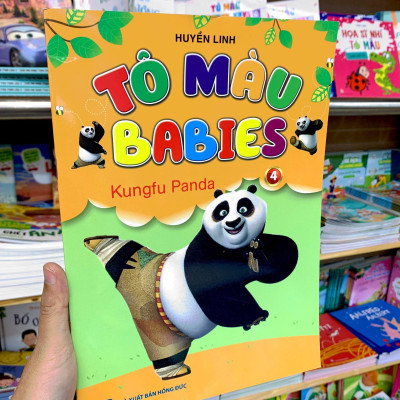 Tô Màu Babies 4 - Kungfu Panda
