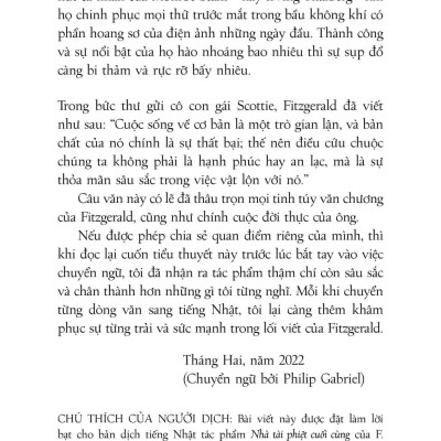Sách - Văn Học Kinh Điển - Nhà Tài Phiệt Cuối Cùng