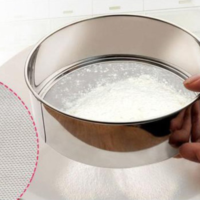 Dụng cụ rây bột làm bánh Echo Metal Φ16cm hàng nội địa Nhật Bản (#Made in Japan)