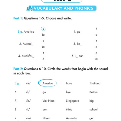 Big 4 - Bộ Đề Tự Kiểm Tra 4 Kỹ Năng Nghe-Nói-Đọc-Viết Tiếng Anh Lớp 4 - Tập 1 (Cơ Bản Và Nâng Cao)