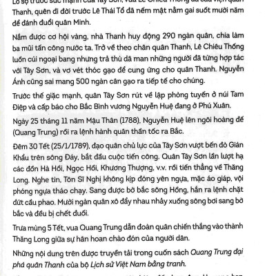 Lịch Sử Việt Nam Bằng Tranh - Tập 55 - Quang Trung Đại Phá Quân Thanh