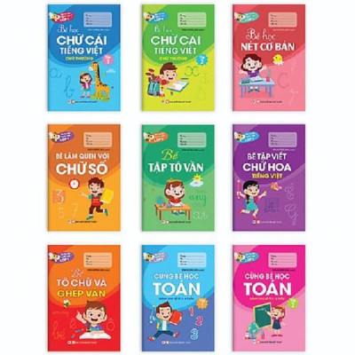 Sách - Bé Tự Tin Bước Vào Lớp 1 - Bé Tập Viết Chữ Hoa Tiếng Việt - Tân Việt Books