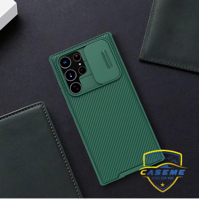 Ốp lưng dành cho Samsung S24 Ultra, Samsung S24 Plus, Samsung S24 hiệu Nillkin Camshiend Pro Case bảo vệ camera, chống vân tay, chống trơn, chống sốc cao cấp - Hàng chính hãng.