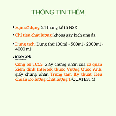 Nước rửa chén hữu cơ Bồ hòn Ecocare tinh dầu Sả Chanh 2000ml