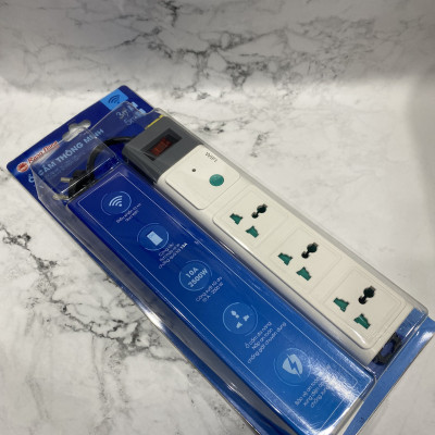 Ổ cắm thông minh Wifi Rạng Đông - Chức Năng Hẹn Giờ Điều Khiển Từ Xa Bằng Điện Thoại, Dây 3m, 5m