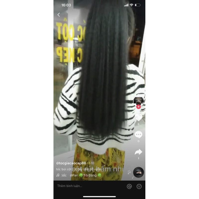 Tóc giả cột xù nhuyễn cao cấp