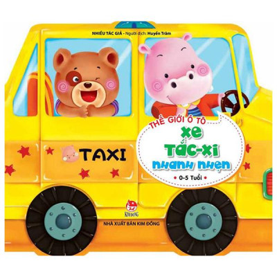 Sách - Thế Giới Ô Tô - Xe Tắc-Xi Nhanh Nhẹn (Tái Bản 2025)