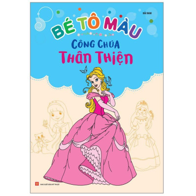 Sách Combo Bé Tô Màu Công Chúa Túi 6 Cuốn - Minh Long