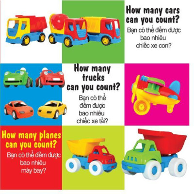 Sách - 100 Từ Đầu Tiên - Số Đếm - Song Ngữ Anh Việt - Việt Thư