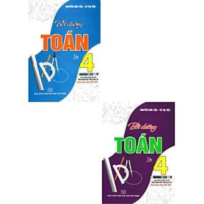 Combo Bồi Dưỡng Toán Lớp 4 - Tập 1 + 2 (Bám Sát SGK Kết Nối) (Bộ 2 Cuốn) _HA