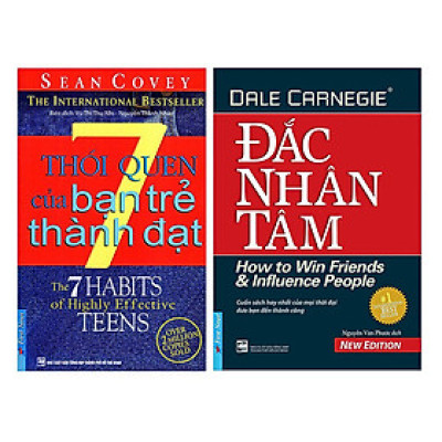Combo 7 Thói Quen Của Bạn Trẻ Thành Đạt (Tái Bản) + Đắc Nhân Tâm