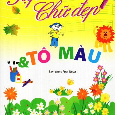 Tập Viết Chữ Đẹp & Tô Màu - Kiểu Chữ Hoa (Khổ Nhỏ)