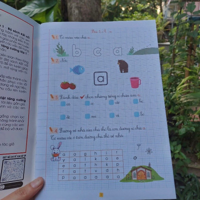 Sách - Vở ô li Bài Tập Tiếng Việt Tăng Cường Lớp 1 Tập 2 - Kết Nối