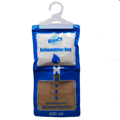 Túi 2 gói hút ẩm chống mốc Hando dạng treo dùng cho tủ quần áo,tủ giầy-Gói x 180Gr-Hương gió biển