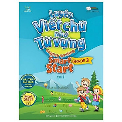Sách - Luyện Viết Chữ Nhớ Từ Vựng - English Writing Smart Start Lớp 3 - Tập 1 - Megabook