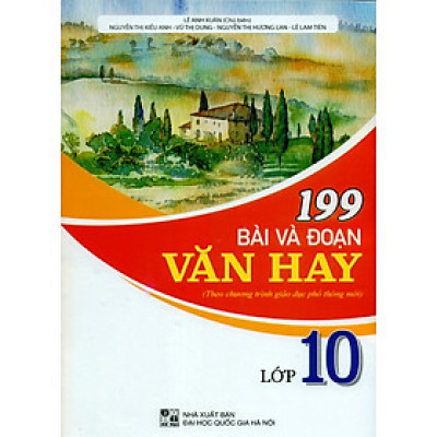 Sách - 199 Bài và Đoạn văn hay 10 (Theo chương trình GDPT mới)