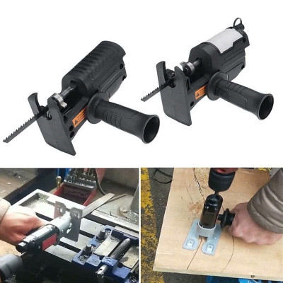 Biến Máy Khoan thành Máy Cưa Lọng Cầm Tay: Bộ Chuyển Đổi HILDA (Tặng 3 Lưỡi Cưa) Loại Tốt