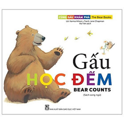 Cùng gấu khám phá -The Bear Books - Gấu học đếm - Bear counts