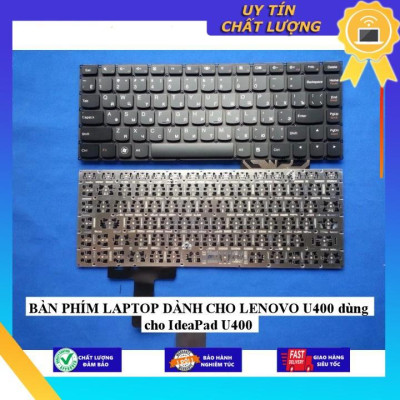 BÀN PHÍM LAPTOP dùng cho LENOVO U400 dùng cho IdeaPad U400 - Hàng Nhập Khẩu New Seal