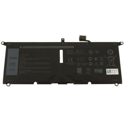 Pin Tương Thích Cho Laptop Dell Xps 13 9370 Dell Xps 13 9380 - G8Vcf 0H754V Dxgh8 - Hàng Nhập Khẩu New Seal TEEMO PC TEBAT161